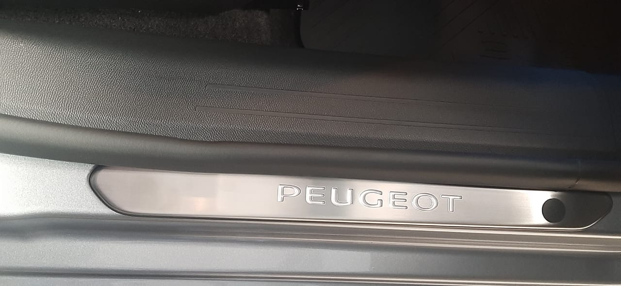 PROTECTOR DE MARCO DE ENTRADA DE PUERTAS DELANTERAS CON LED