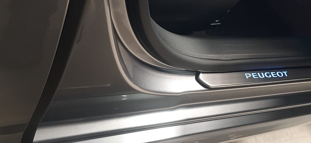 PROTECTOR DE MARCO DE ENTRADA DE PUERTAS DELANTERAS CON LED