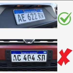 FILM PROTECTOR DE CHAPA PATENTE, RESISTENTE A QUIMICOS Y RAYOS UV